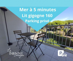 Rêves Salés - Plage à 5 min - Parking privé - Lits gigognes